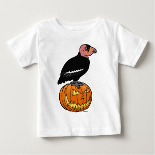 Camiseta De Bebé Cóndor de California Halloween
