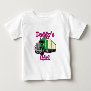 Camiseta De Bebé Conductor de camiones de Chica de papá