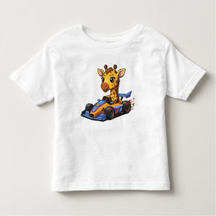 Camiseta De Bebé Conductor de coches de carreras de niños pequeños