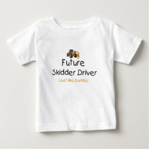 Camiseta De Bebé Conductor futuro del peón de arrastre