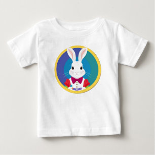 Camiseta De Bebé Conejito Blanco Adorable