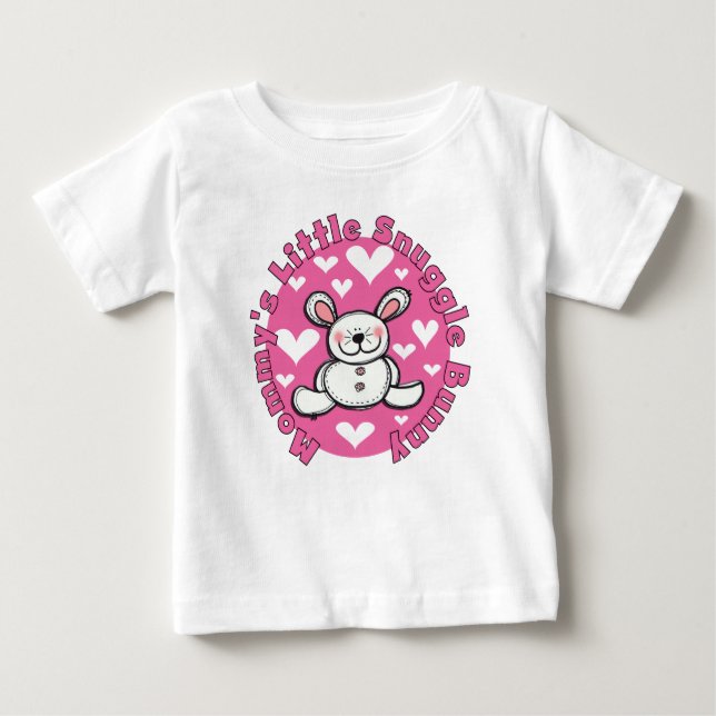 Camiseta De Bebé Conejito de Mimito de Mamá (Anverso)