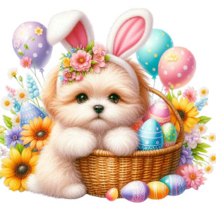 Camiseta De Bebé Conejito de Pascua adorable – Ilustración feliz de