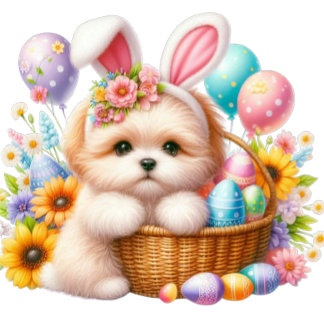 Camiseta De Bebé Conejito de Pascua adorable – Ilustración feliz de