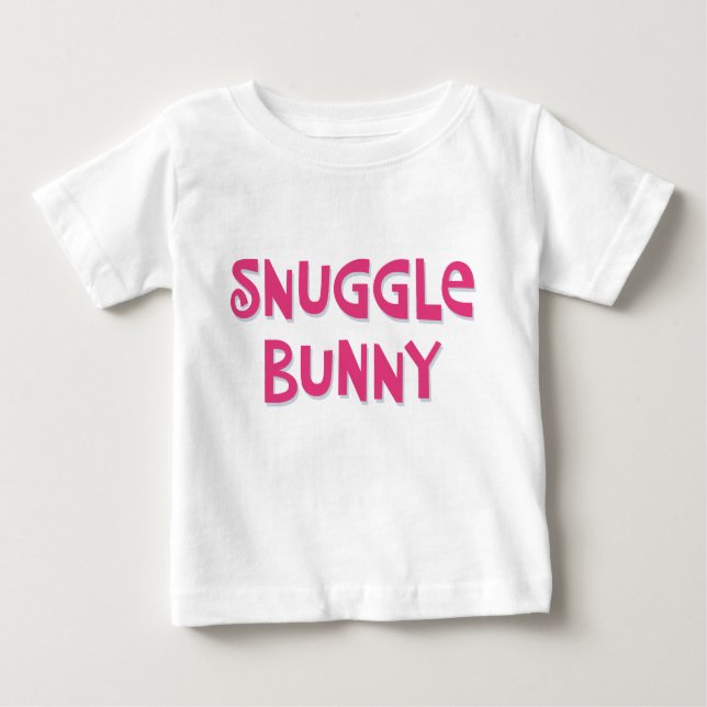 Camiseta De Bebé Conejito del Snuggle (Anverso)