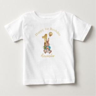 Camiseta De Bebé Conejo clásico de cumpleaños