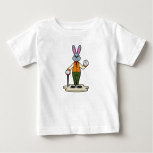 Camiseta De Bebé Conejo como caballero con bastón