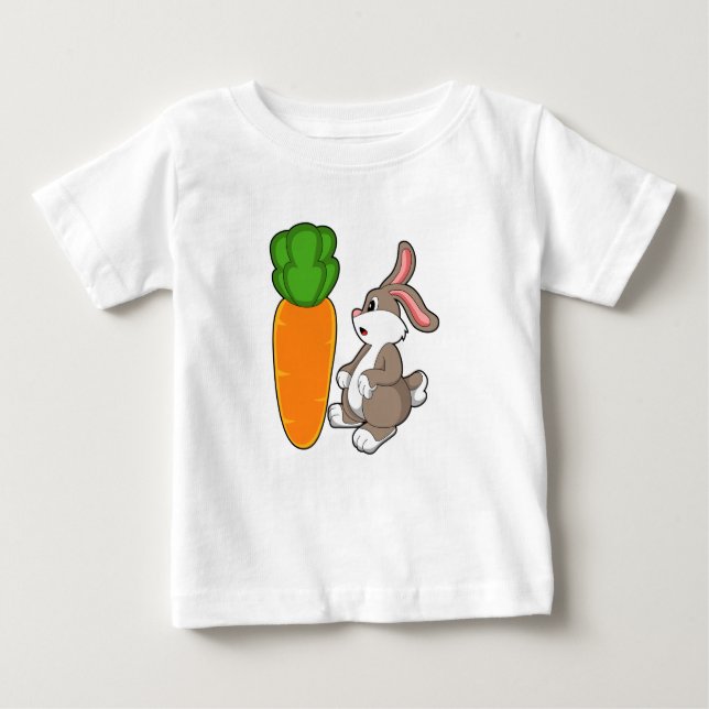 Camiseta De Bebé Conejo con zanahoria (2).PNG (Anverso)