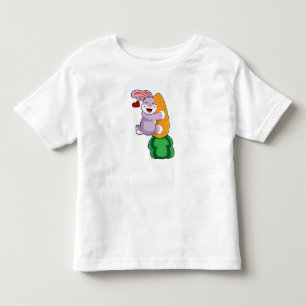 Camiseta De Bebé Conejo con zanja