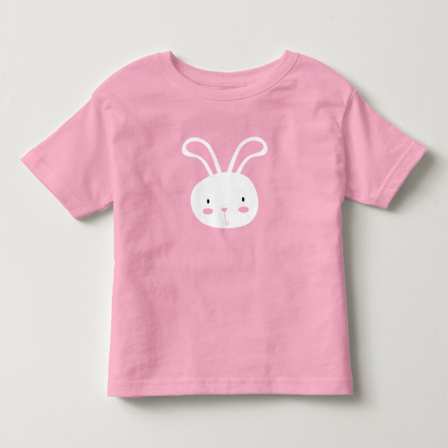 Camiseta De Bebé Conejo Cute (Anverso)