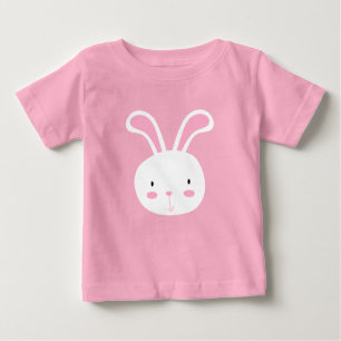 Camiseta De Bebé Conejo Cute