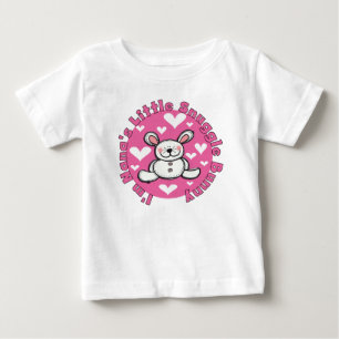 Camiseta De Bebé Conejo de Abrazo de Nana