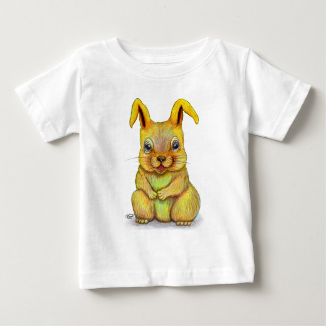 Camiseta De Bebé Conejo de agua (Anverso)