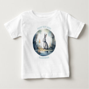 Camiseta De Bebé Conejo de bebé personalizado