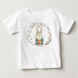 Camiseta De Bebé Conejo de conejo con garrapatas