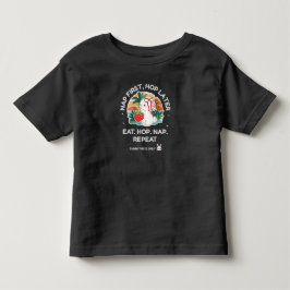Camiseta De Bebé Conejo de Ensueño de Fresa