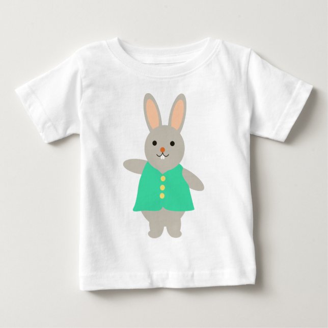 Camiseta De Bebé Conejo de Gloria (Anverso)