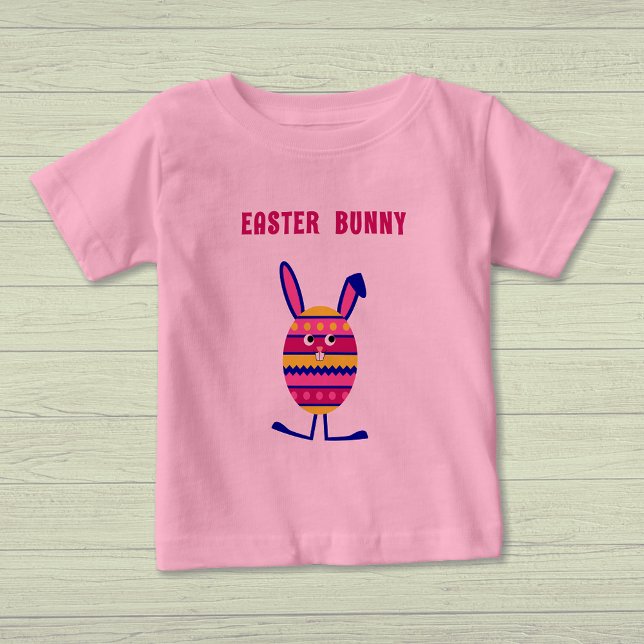 Camiseta De Bebé Conejo de huevo de Pascua (Subido por el creador)