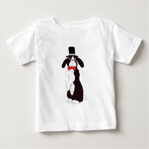 Camiseta De Bebé Conejo Esmoquin Real