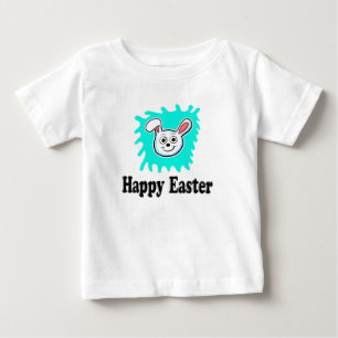 Camiseta De Bebé Conejo Feliz de Pascua