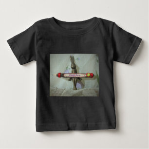 Camiseta De Bebé Conejo inspirador: siempre me gusta la impresión d