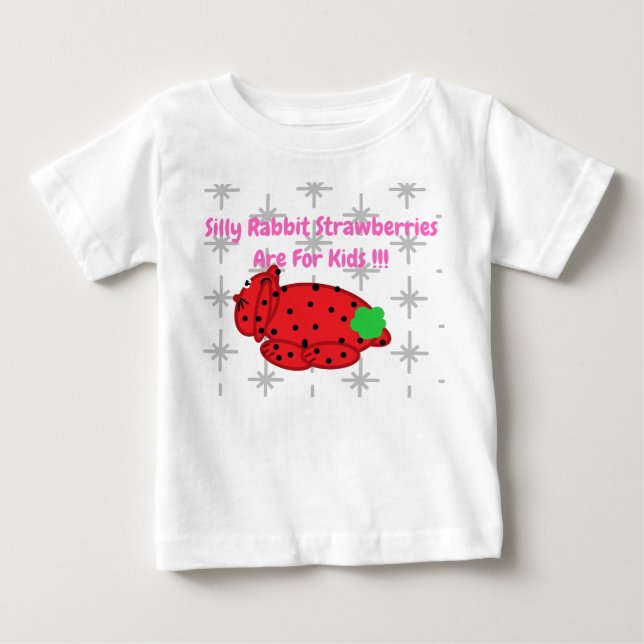 CAMISETA DE BEBÉ CONEJO TONTO (Anverso)