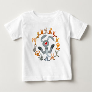 Camiseta De Bebé Conejos de Personalizado lindo Mandala Baby T-Shir