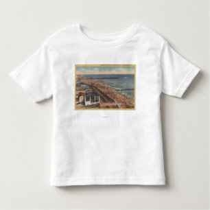 Camiseta De Bebé Coney Island, Nueva York - paseo marítimo, playa