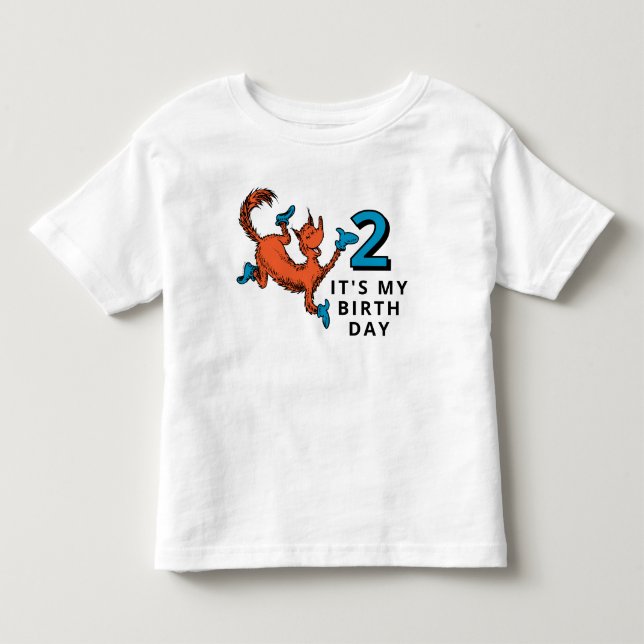 Camiseta De Bebé Confeti de Personajes de Dr. Seuss | Cumpleaños de (Anverso)