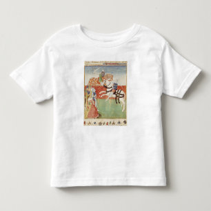 Camiseta De Bebé Confrontación de dos caballeros ante el rey