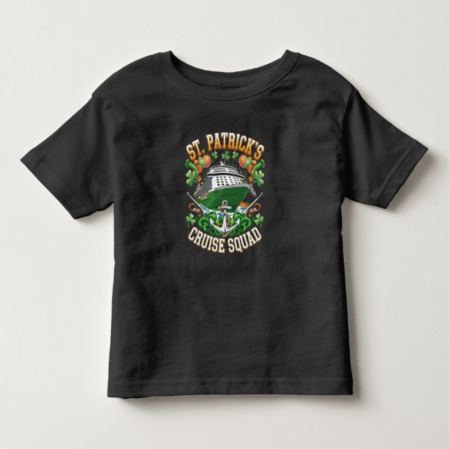 Camiseta De Bebé Confrontación de la familia St Patrick's Day Cruis (Anverso)