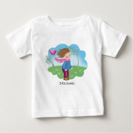 Camiseta De Bebé Congelación de niños personalizados en otoño, temp