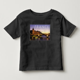 Camiseta De Bebé Congreso en el río Sena París, Francia