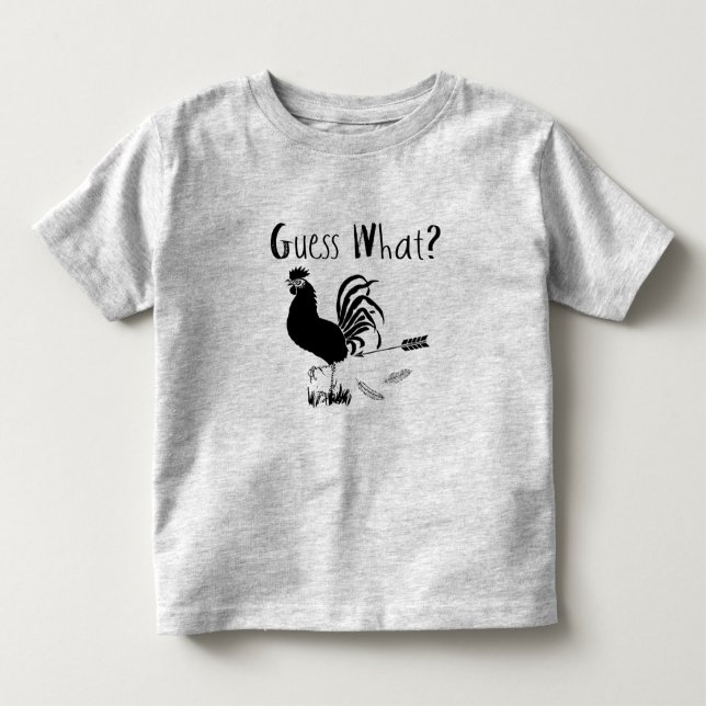 Camiseta De Bebé Conjetura qué chiste divertido del extremo del (Anverso)