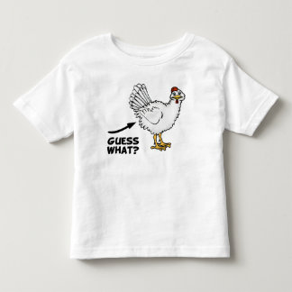 Camiseta De Bebé Conjetura qué extremo del pollo