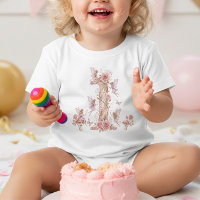 Conjunto de cumpleaños número uno caprichoso para 