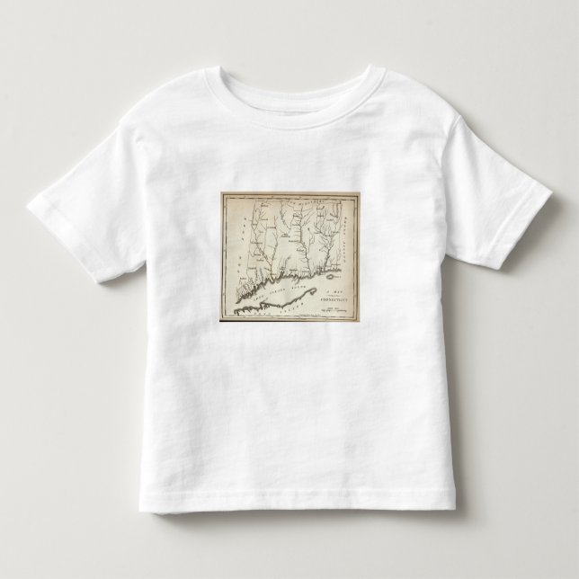 Camiseta De Bebé Connecticut 11 (Anverso)