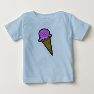 Camiseta De Bebé Cono de helado