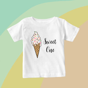 Camiseta De Bebé Cono de helado