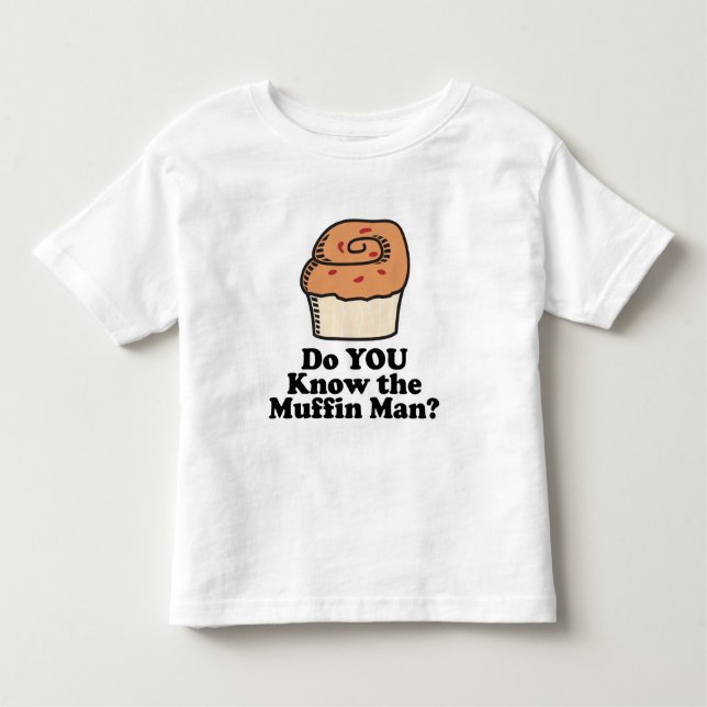 Camiseta De Bebé ¿conoces al muffin? (Anverso)