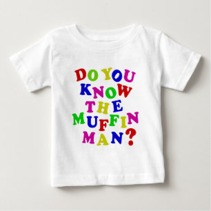 Camiseta De Bebé ¿Conoces al Muffin Man?