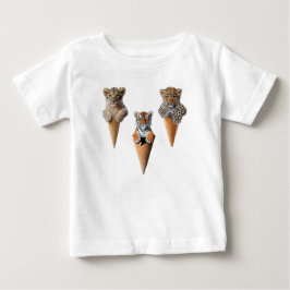 Camiseta De Bebé Conos de gato grande lindo