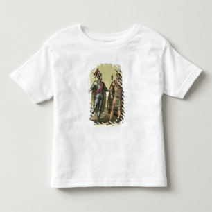 Camiseta De Bebé Conquistador con un jefe del nativo americano
