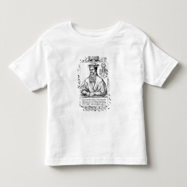 Camiseta De Bebé Conrado Gesner (Anverso)