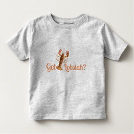 Camiseta De Bebé Consigue Lobstah Gracioso en Boston o Maine Accent