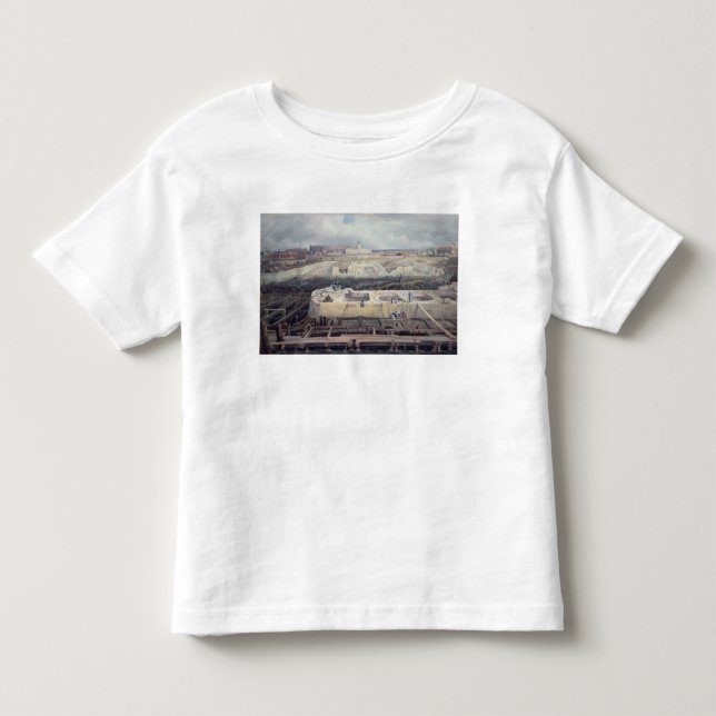 Camiseta De Bebé Construcción de muelles (Anverso)