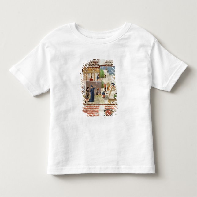 Camiseta De Bebé Construcción de una casa (Anverso)