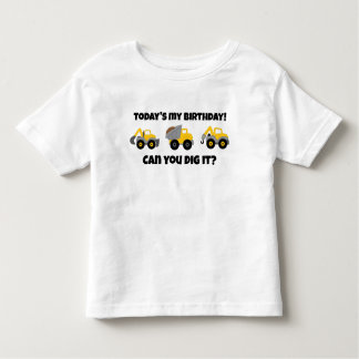 Camiseta De Bebé Construction Birthday Party