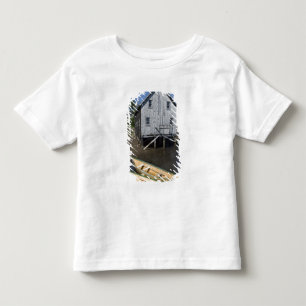 Camiseta De Bebé Constructor de dory, Lunenburg, Nueva Escocia, Can