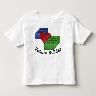 Camiseta De Bebé - Constructor futuro - juguete clásico lindo